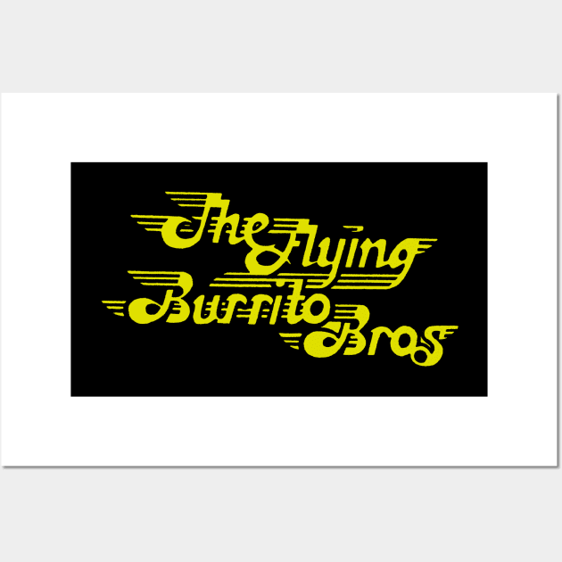 the flying burrito brothers Wall Art by anubis official